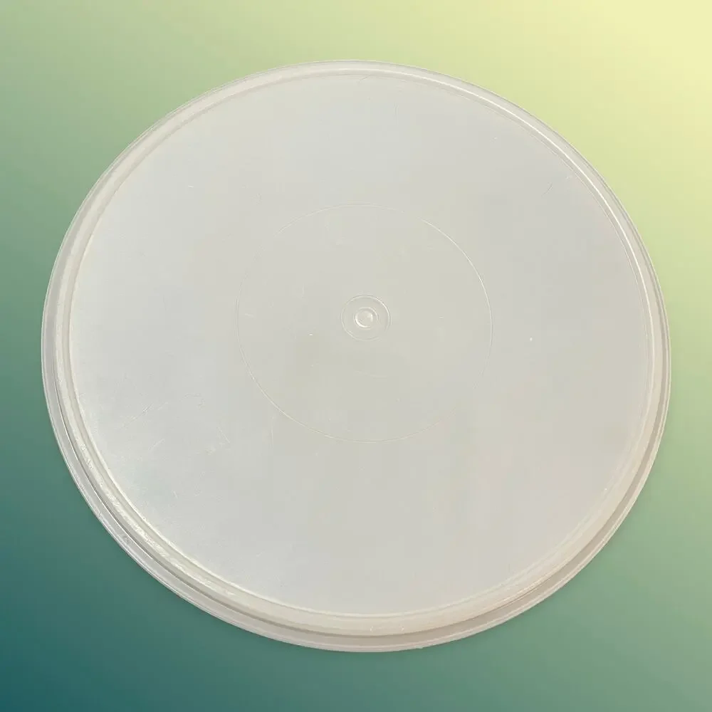 Vintage Tupperware Sheer Replacement Lid 224 Fits Fix N Mix 274 Pie Taker 12